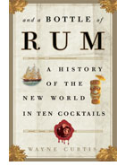 A bottle of rum