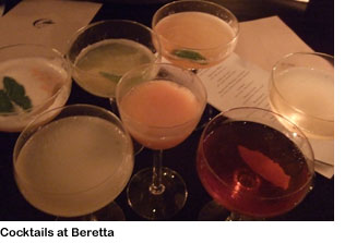 Beretta cocktails