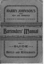 Harry Johnson Bartender’s Manual