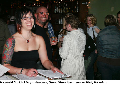 Misty Kalkofen, bar manager of Green Street