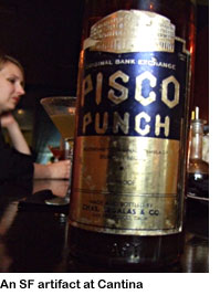 Pisco Punch at Cantina, San Francisco