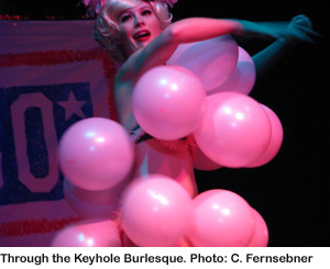 Through the Keyhole Burlesque - LUPEC Boston USO Show
