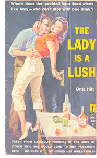 The Lady is a Lush - pulp novel