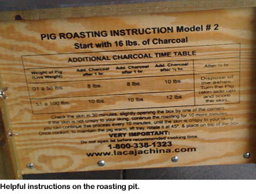 Eastern Standard tiki party - pig roaster