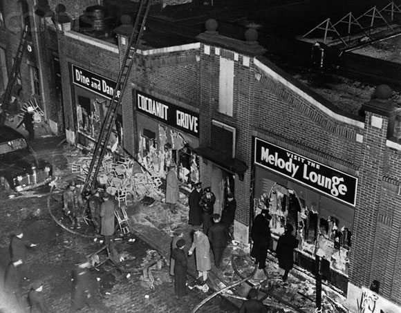 Cocoanut Grove after the fire.